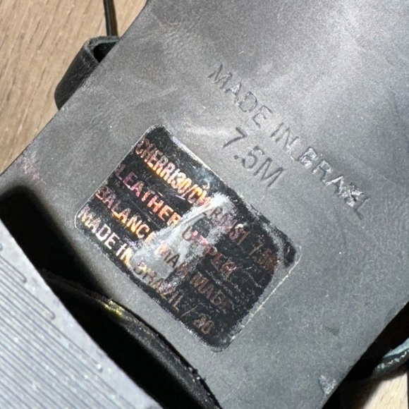 NEW! Steve Madden Black Leather Cherri Strappy Sandal - Size 7.5 - Picture 16 of 16